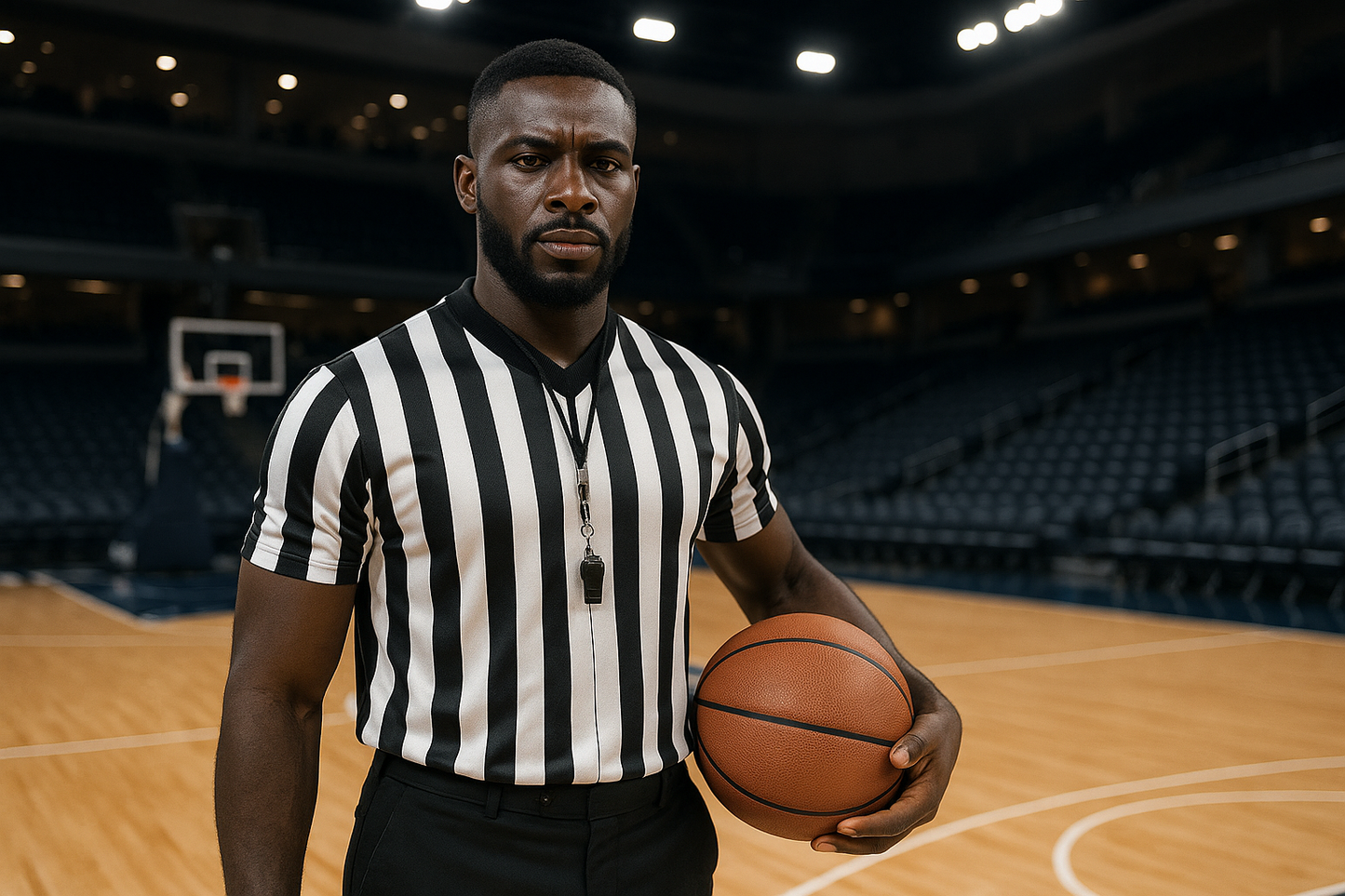 male nigerian basketball referee