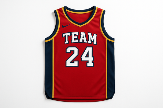 white background basketball jersey